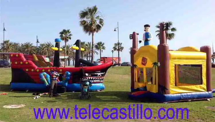 Fiestas Infantiles Pirata| Telecastillo®:castillos hinchables malaga 50 euros