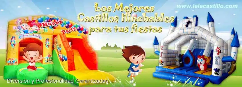 Castillos hinchables y Animaciones Infantiles en Málaga