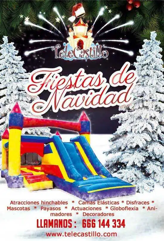 Navidad Malaga hinchables