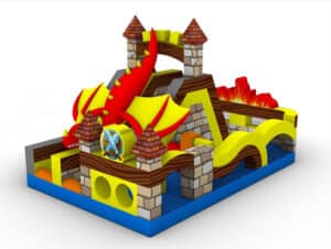 alquiler castillo hinchable Halloween Telecastillo